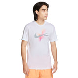 Swoosh Dot Print Graphic T-Shirt