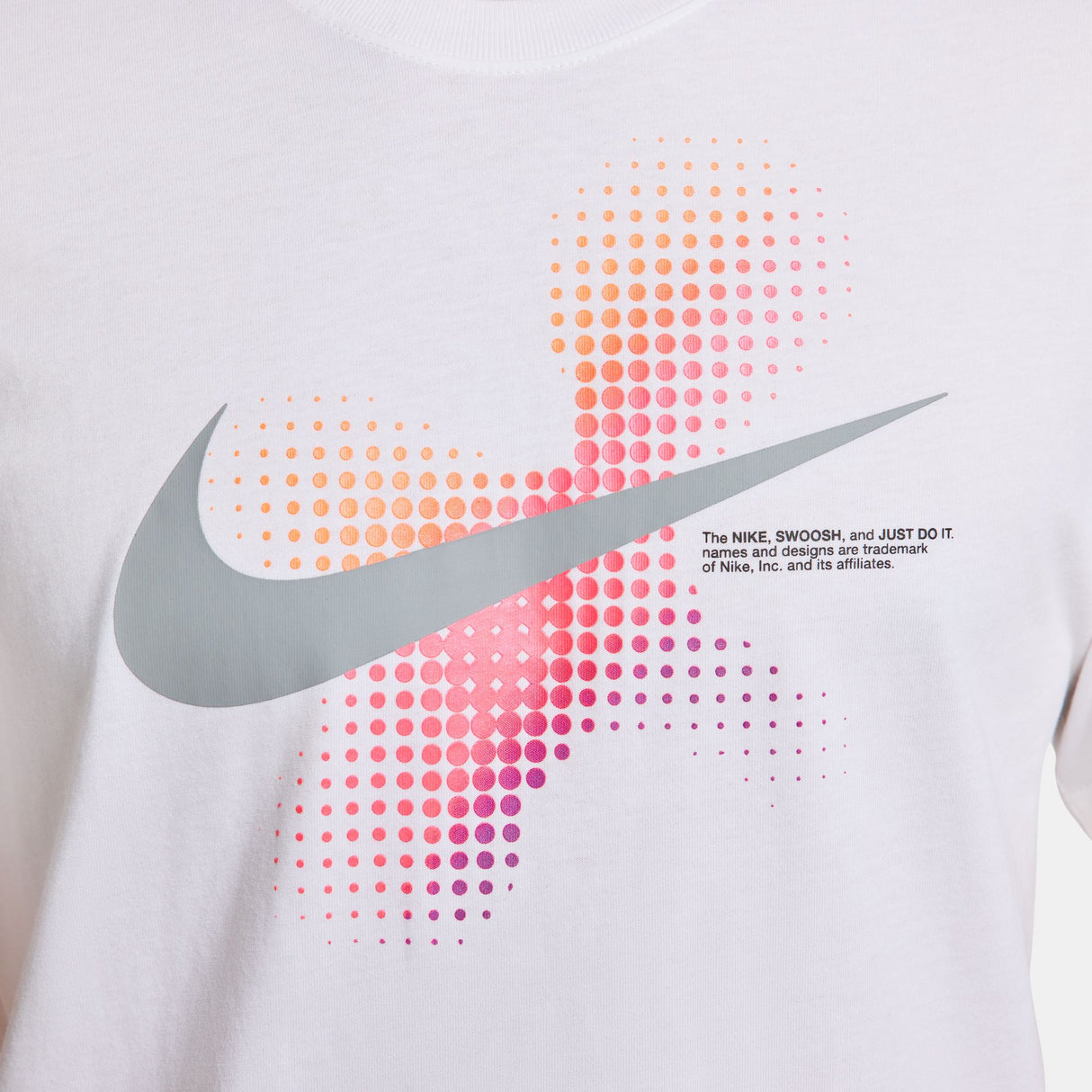 Swoosh Dot Print Graphic T-Shirt