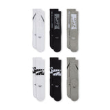 Everyday Cushioned Crew Socks (6 Pairs)