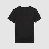 تي شيرت ESS LOGO LAB Holiday من PUMA باللون الأسود.