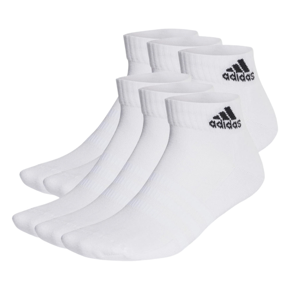 Cushioned Sportswear Ankle Socks 6 Pairs
