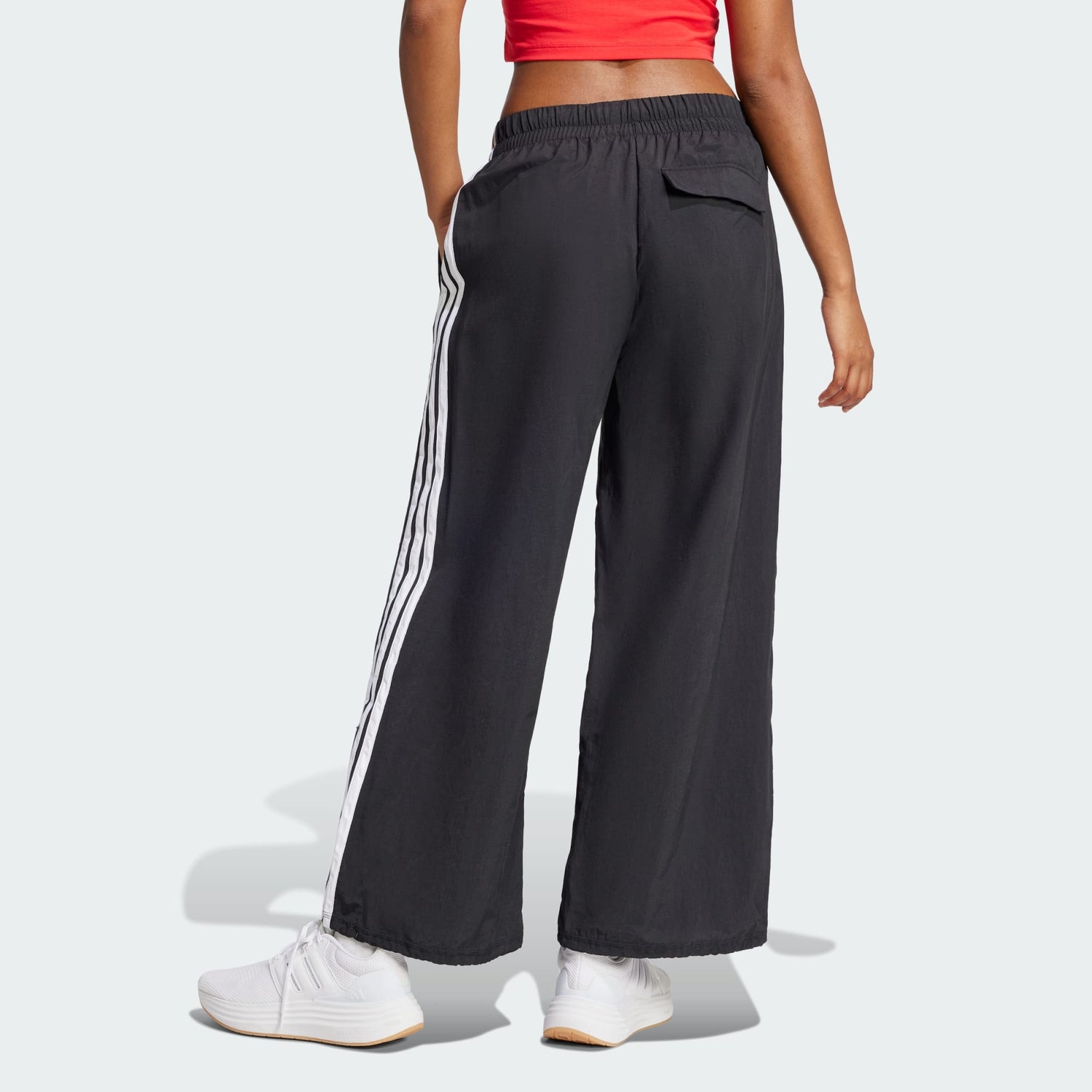 Essentials 3-Stripes Lifestyle Woven Parachute Tracksuit Bottoms