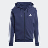 Essentials Fleece 3-Stripes Full-Zip Hoodie