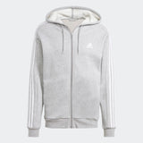 Essentials Fleece 3-Stripes Full-Zip Hoodie