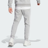Essentials Fleece 3-Stripes Tapered Cuff Joggers