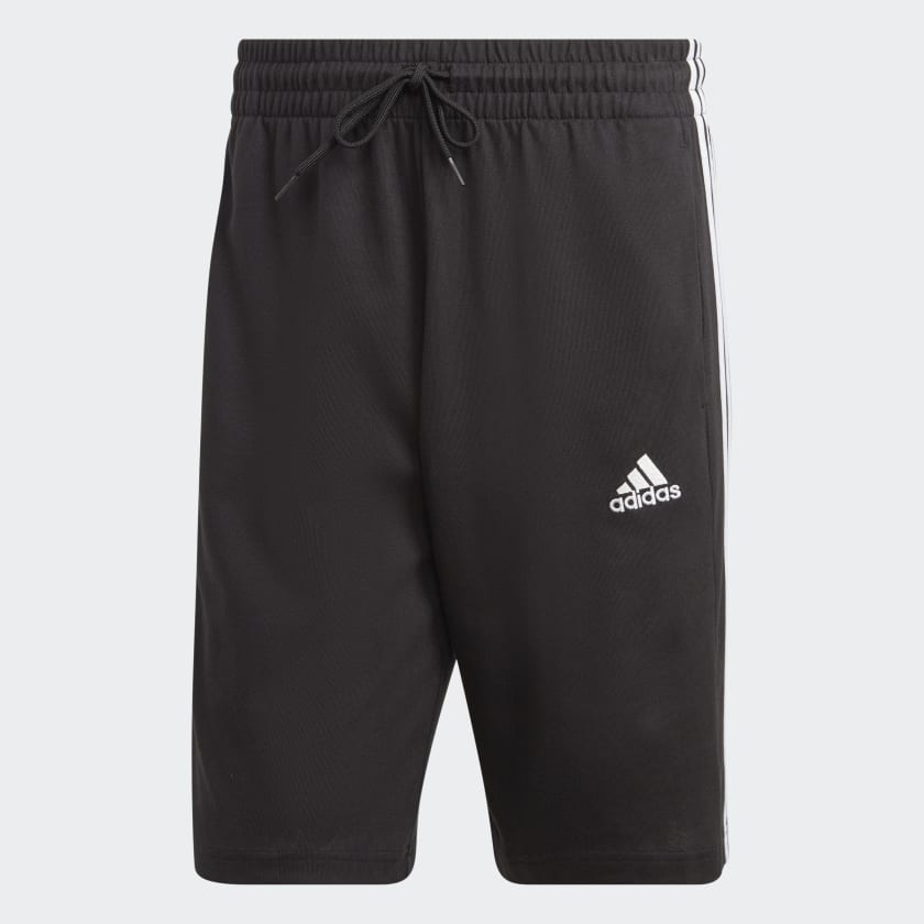 Essentials Single Jersey 3-Stripes Shorts