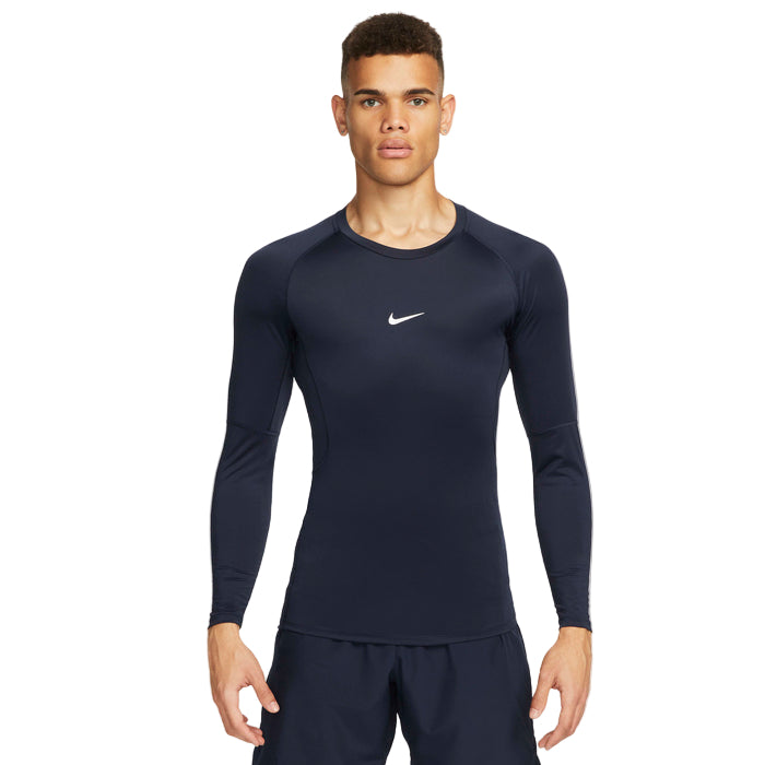 Nike Pro Men'S Dri-Fit Tight Long-Sleeve Fitness Top