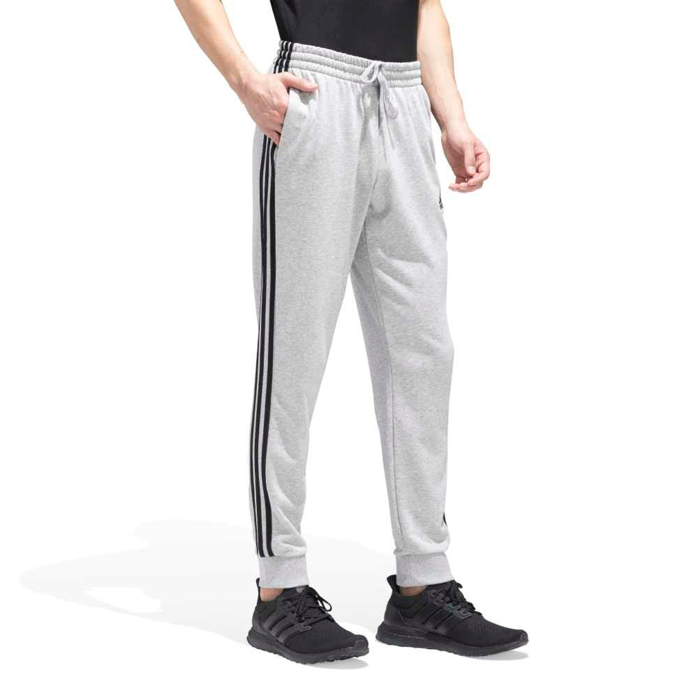 Essentials French Terry Tapered Cuff 3-Stripes Joggers