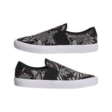 Vulc Raid3R Lifestyle Skateboarding Slip-On Canvas Graphic Print Shoes