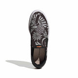 Vulc Raid3R Lifestyle Skateboarding Slip-On Canvas Graphic Print Shoes