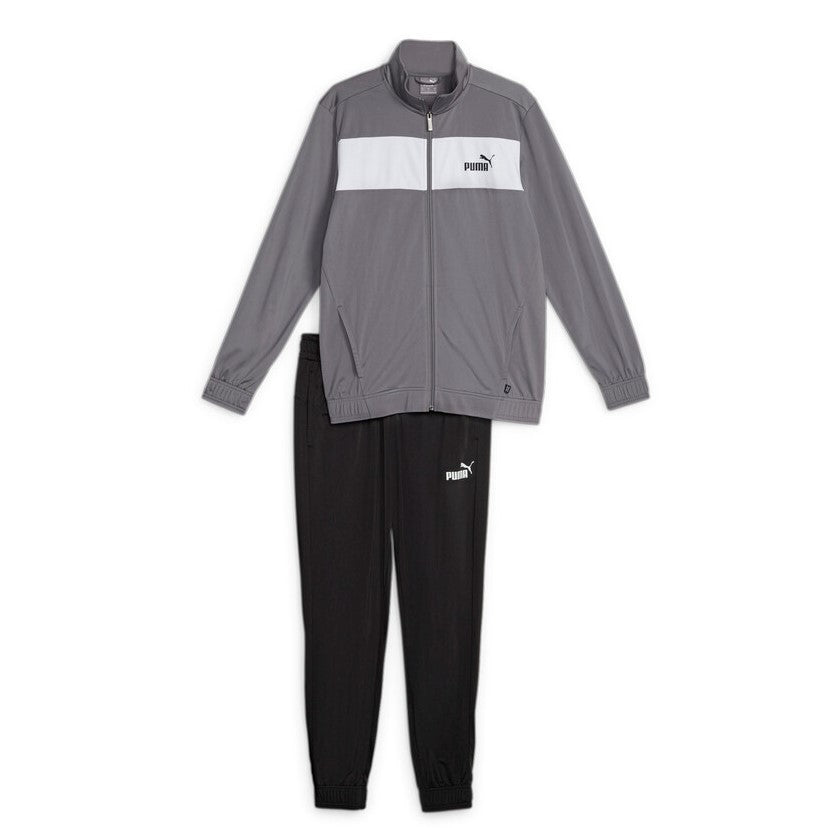 Poly Suit cl Cool Dark Gray-PUMA White