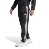 Essentials Warm-Up Tapered 3-Stripes Track Tracksuit Bottoms