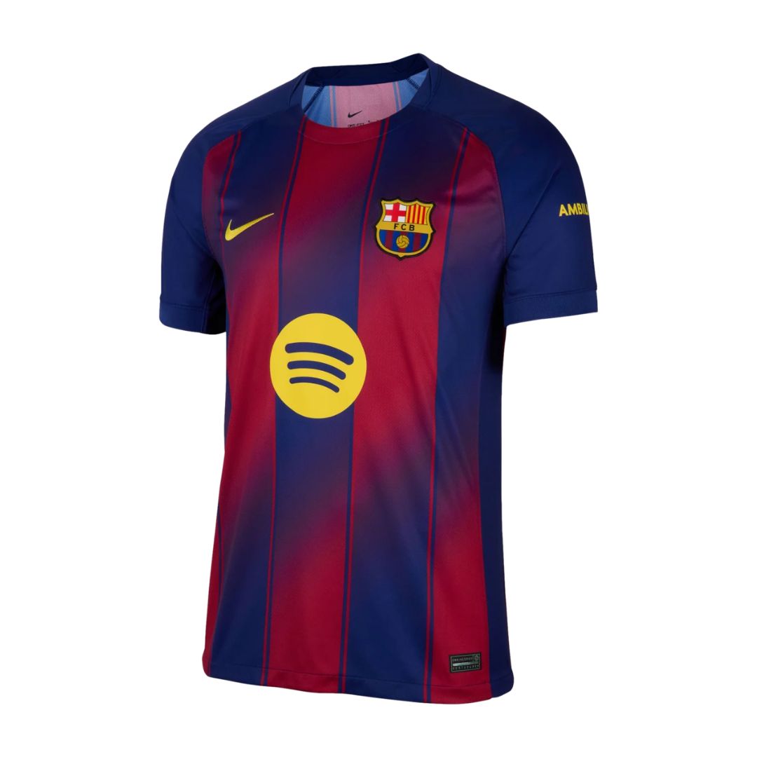 F.C. Barcelona 2025/26 Stadium Home Men's Nike Dri-FIT Football Replica Shirt