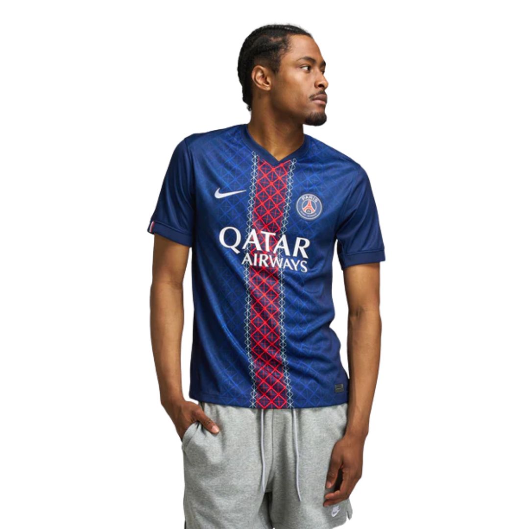 Paris Saint-Germain 2025/26 Stadium Home Men's Nike Dri-FIT Soccer Replica Jersey