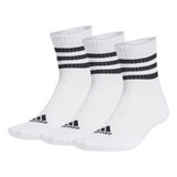 3-Stripes Cushioned Sportswear Low-Cut Socks 3 Pairs