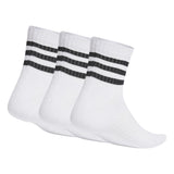 3-Stripes Cushioned Sportswear Low-Cut Socks 3 Pairs