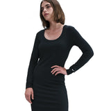 Nike Sportswear Chill Knit Women's Tight Long-Sleeve Midi Mini-Rib Dress