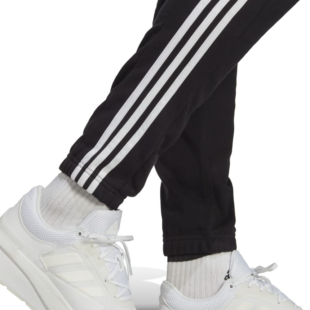 Essentials French Terry Tapered Elastic Cuff 3-Stripes Joggers