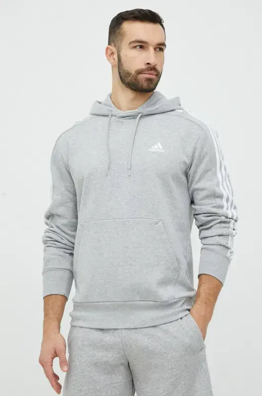 Essentials French Terry 3-Stripes Hoodie