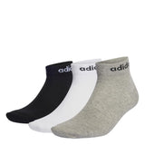 Think Linear Ankle Socks 3 Pairs