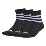 3-Stripes Cushioned Sportswear Low-Cut Socks 3 Pairs