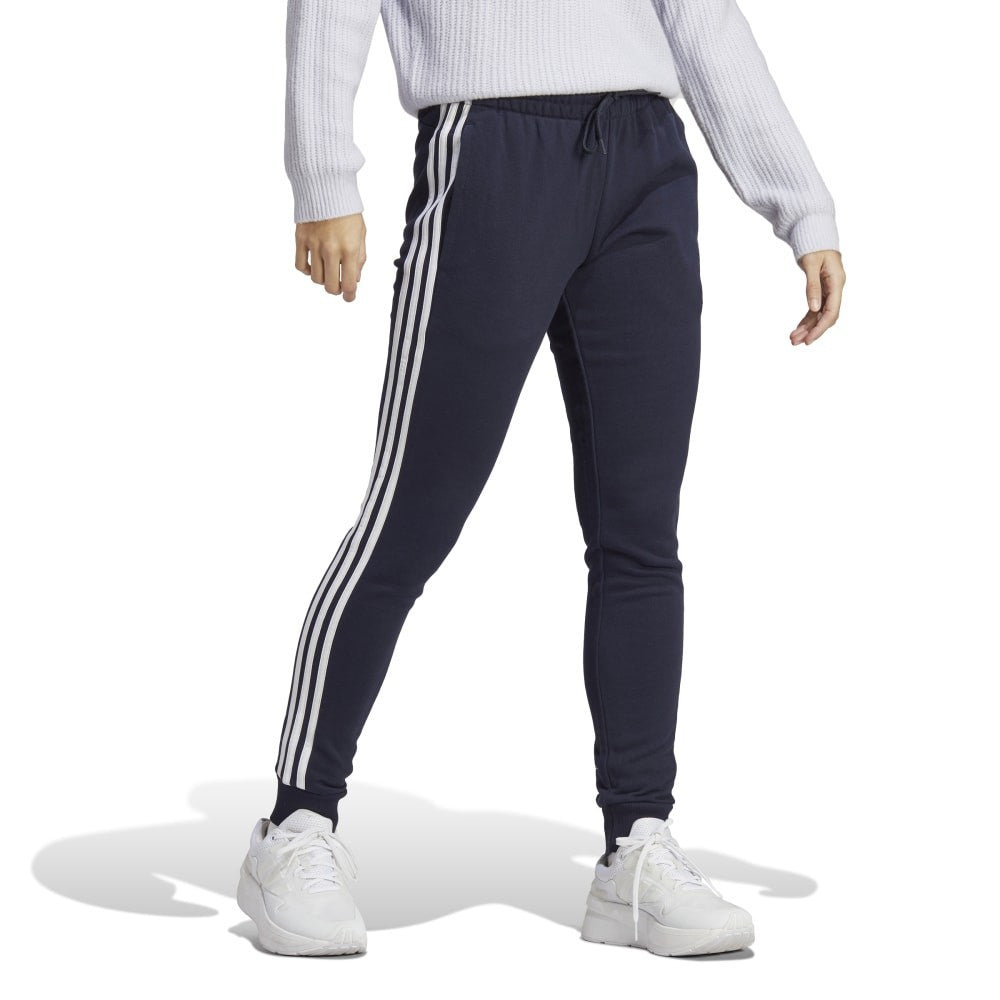 Essentials 3-Stripes French Terry Cuffed Joggers