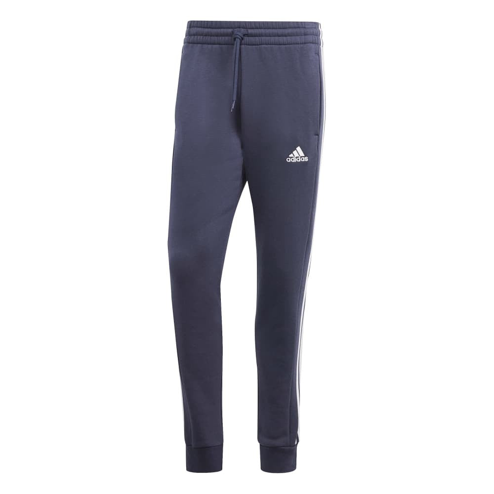 Essentials Fleece 3-Stripes Tapered Cuff Joggers
