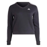 Essentials 3-Stripes V-Neck Sweatshirt