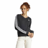 Essentials 3-Stripes V-Neck Sweatshirt