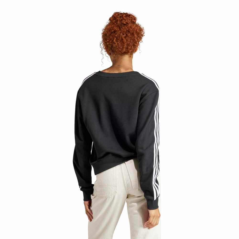 Essentials 3-Stripes V-Neck Sweatshirt