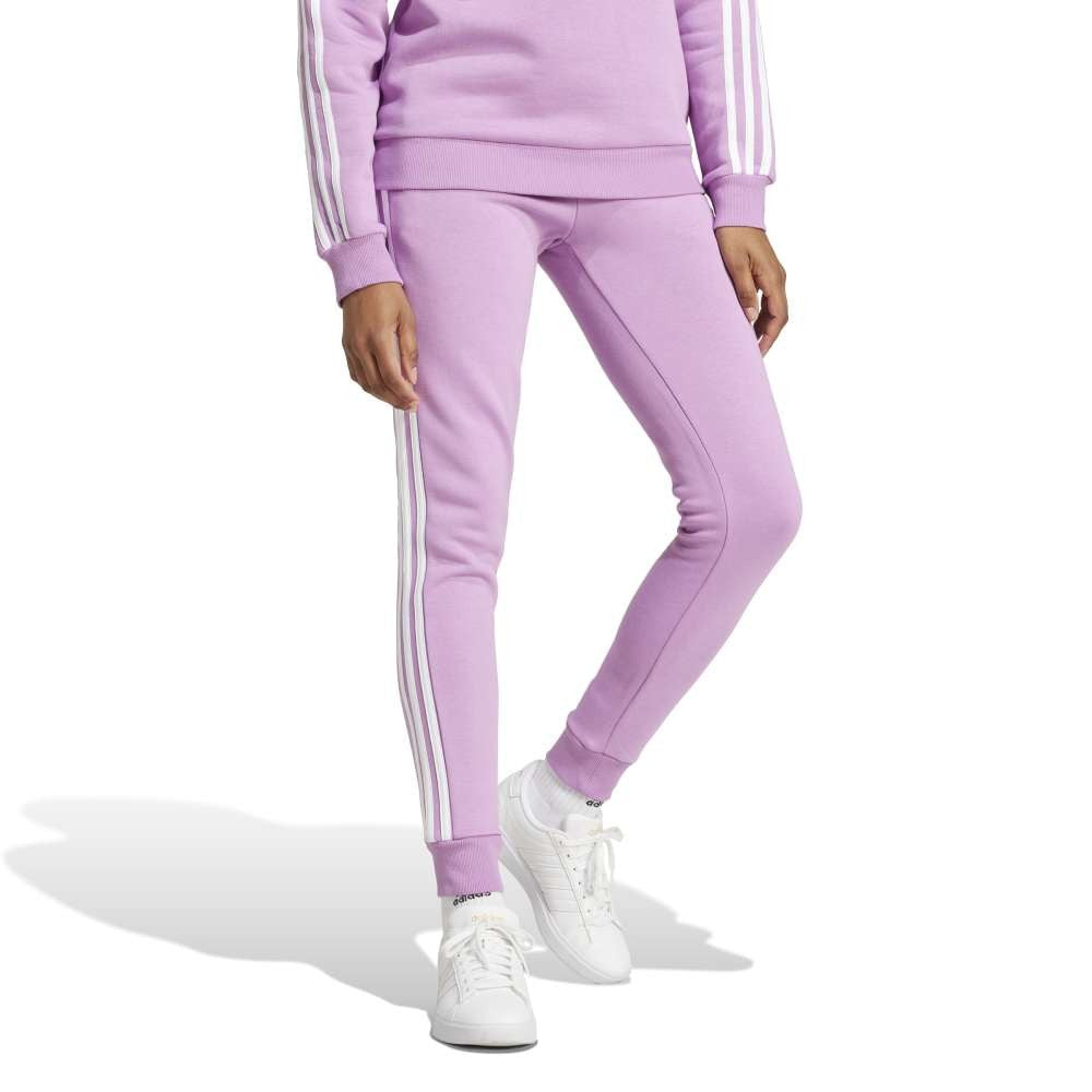Essentials 3-Stripes Fleece Joggers