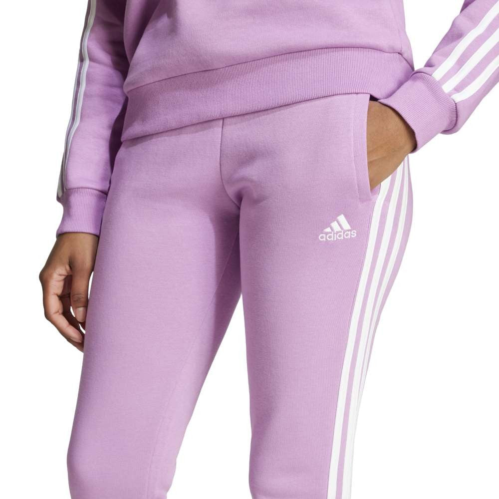 Essentials 3-Stripes Fleece Joggers