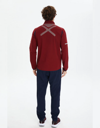 Bilcee Men's Stand-Up Collar Woven Tracksuit LS-0692
