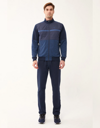 Bilcee Men's Knitted Tracksuit with Woven Detail 1674
