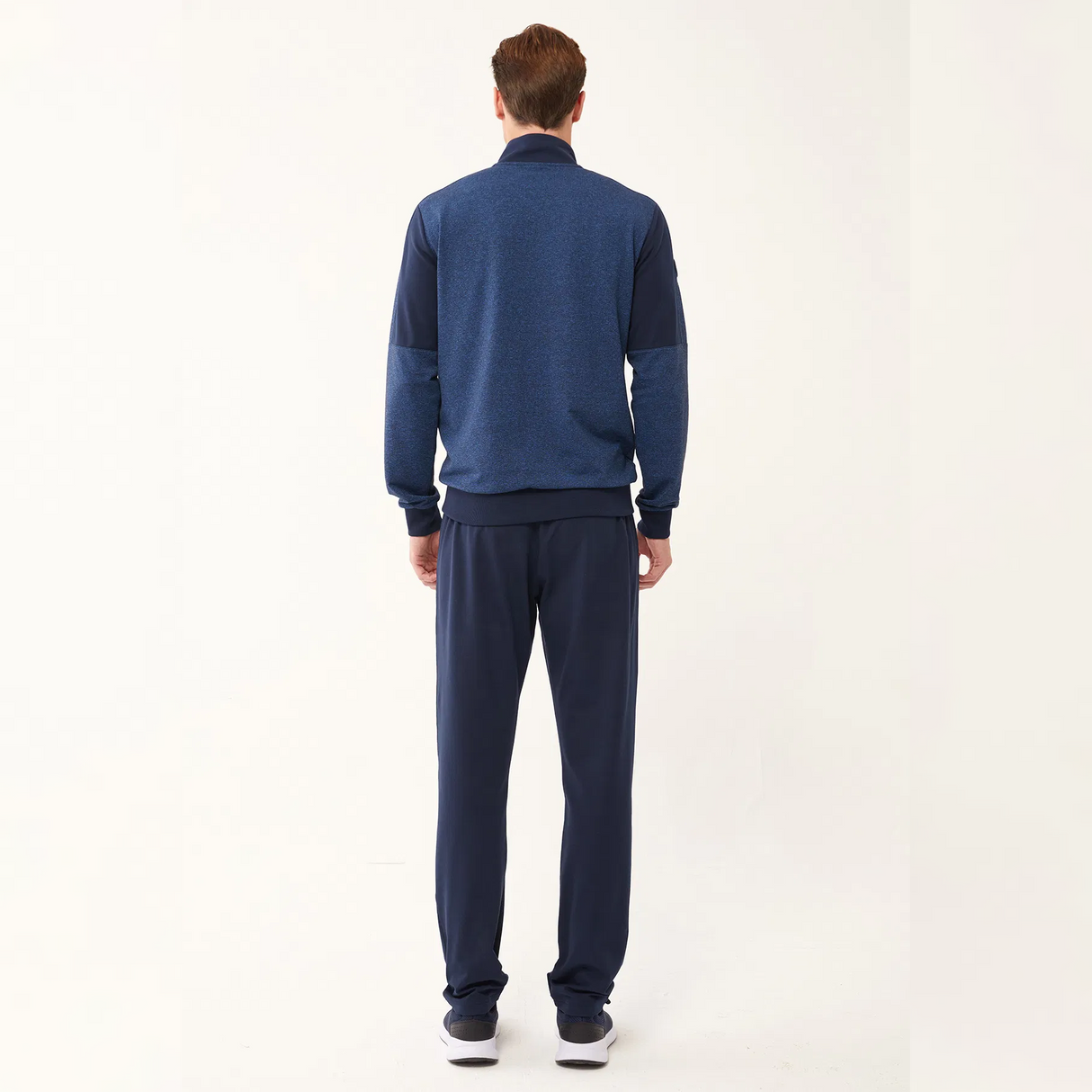 Bilcee Men'S Knitted Tracksuit With Woven Detail 1674