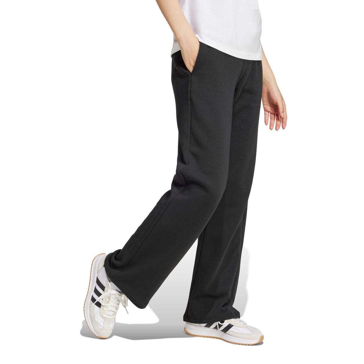 Essentials Small Logo Feel Cozy Open-Hem Pants