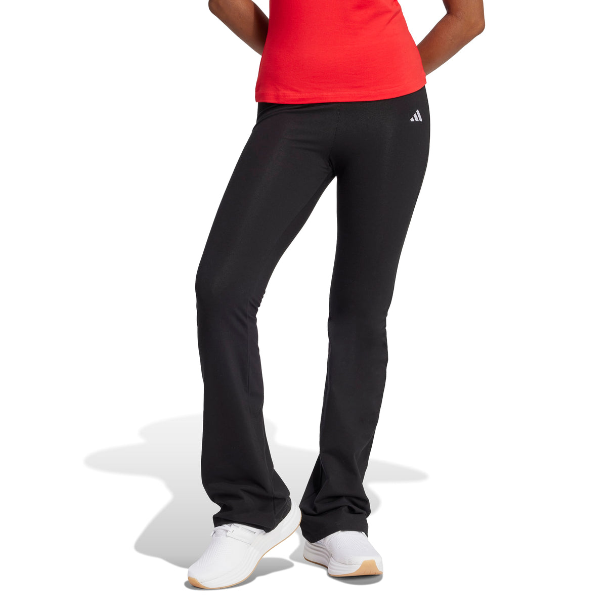 Essentials Small Logo Flared Leggings