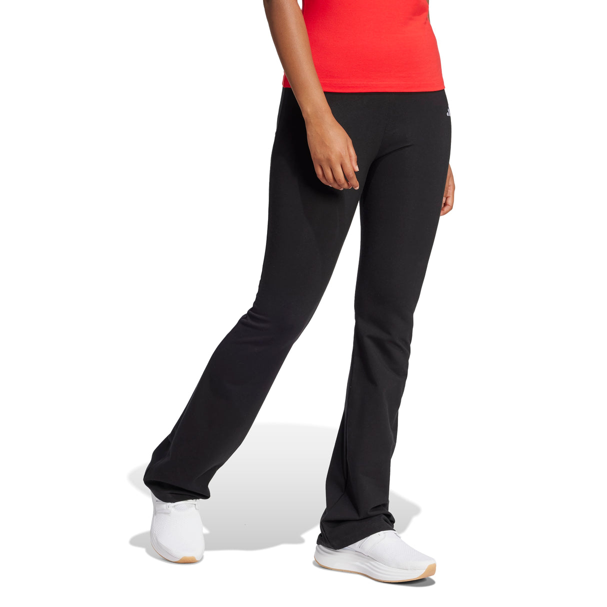 Essentials Small Logo Flared Leggings