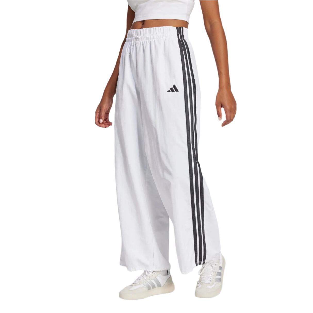 Essentials 3-Stripes Lifestyle Woven Parachute Tracksuit Bottoms