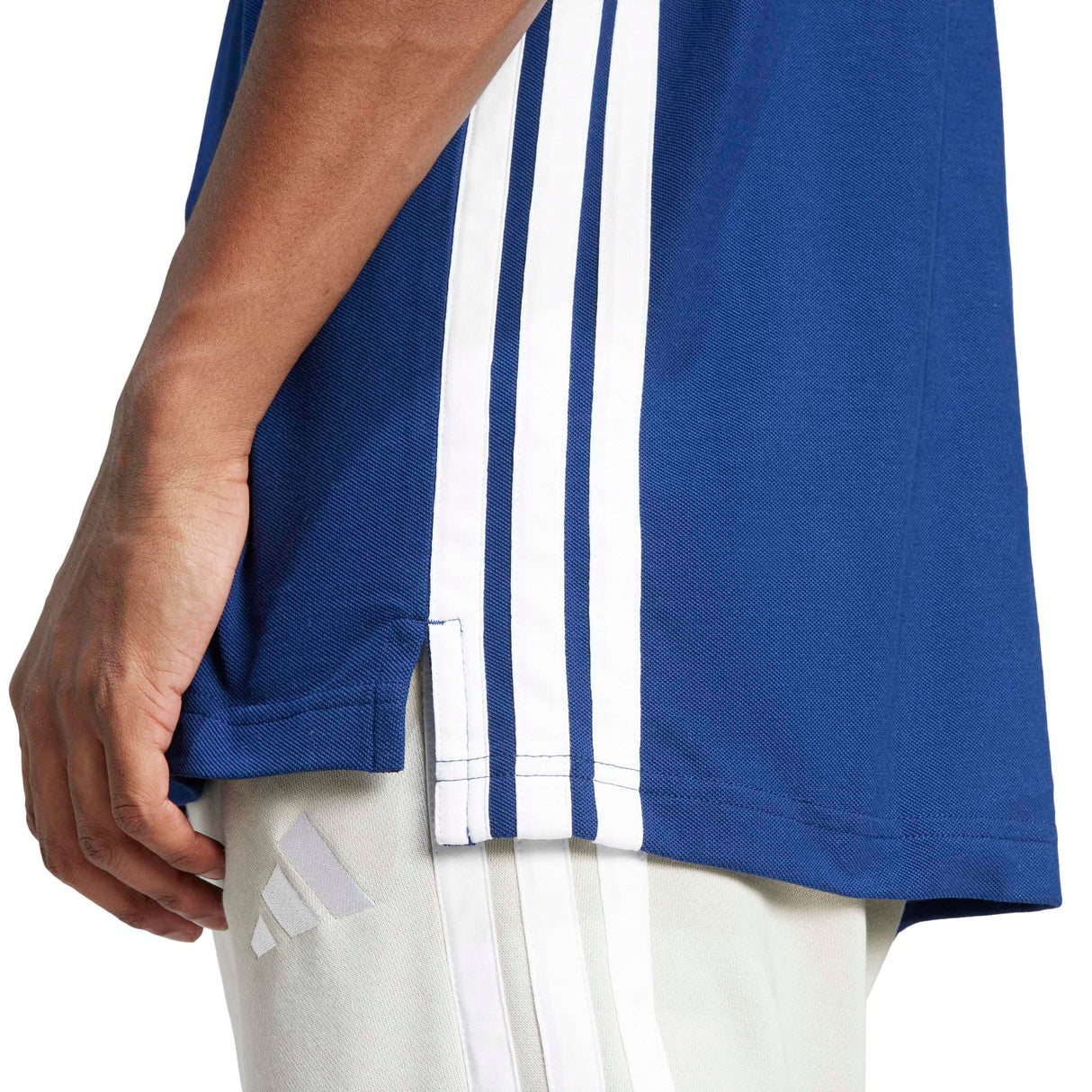 Essentials 3-Stripes Piqué Polo Shirt