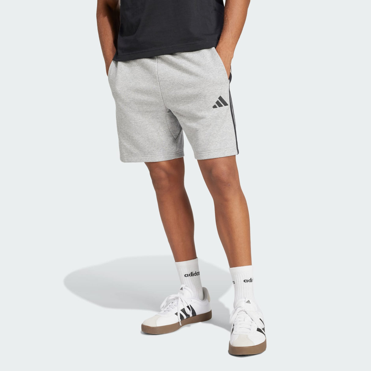 Essential 3-Stripes French Terry Shorts
