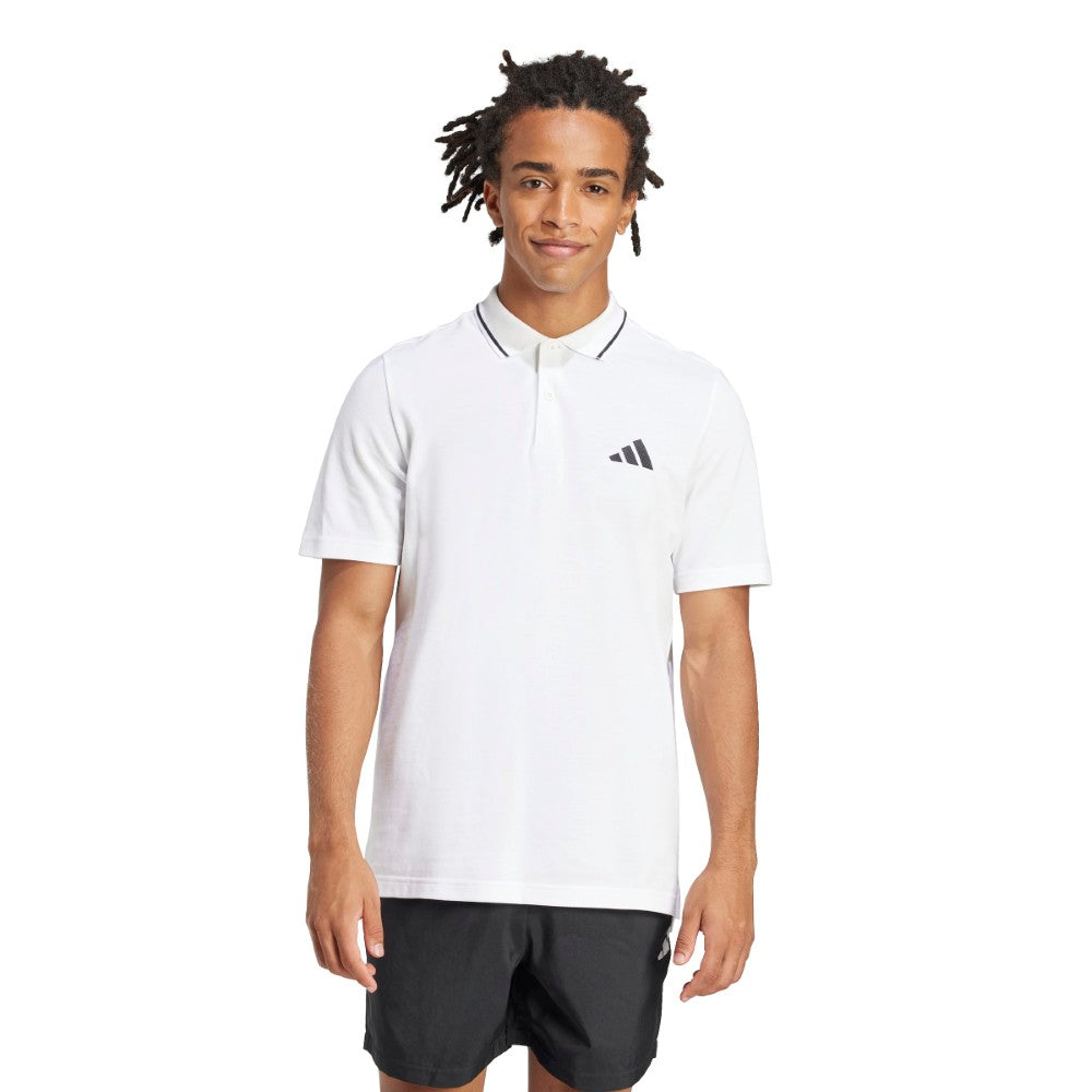 Essentials Small Logo Piqué Polo Shirt