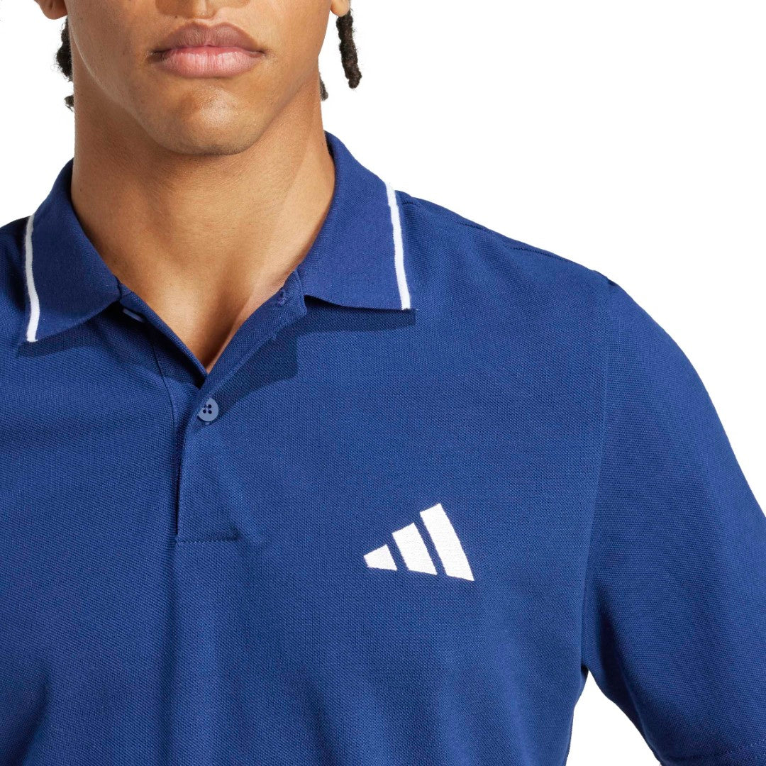 Essentials Small Logo Piqué Polo T-shirt