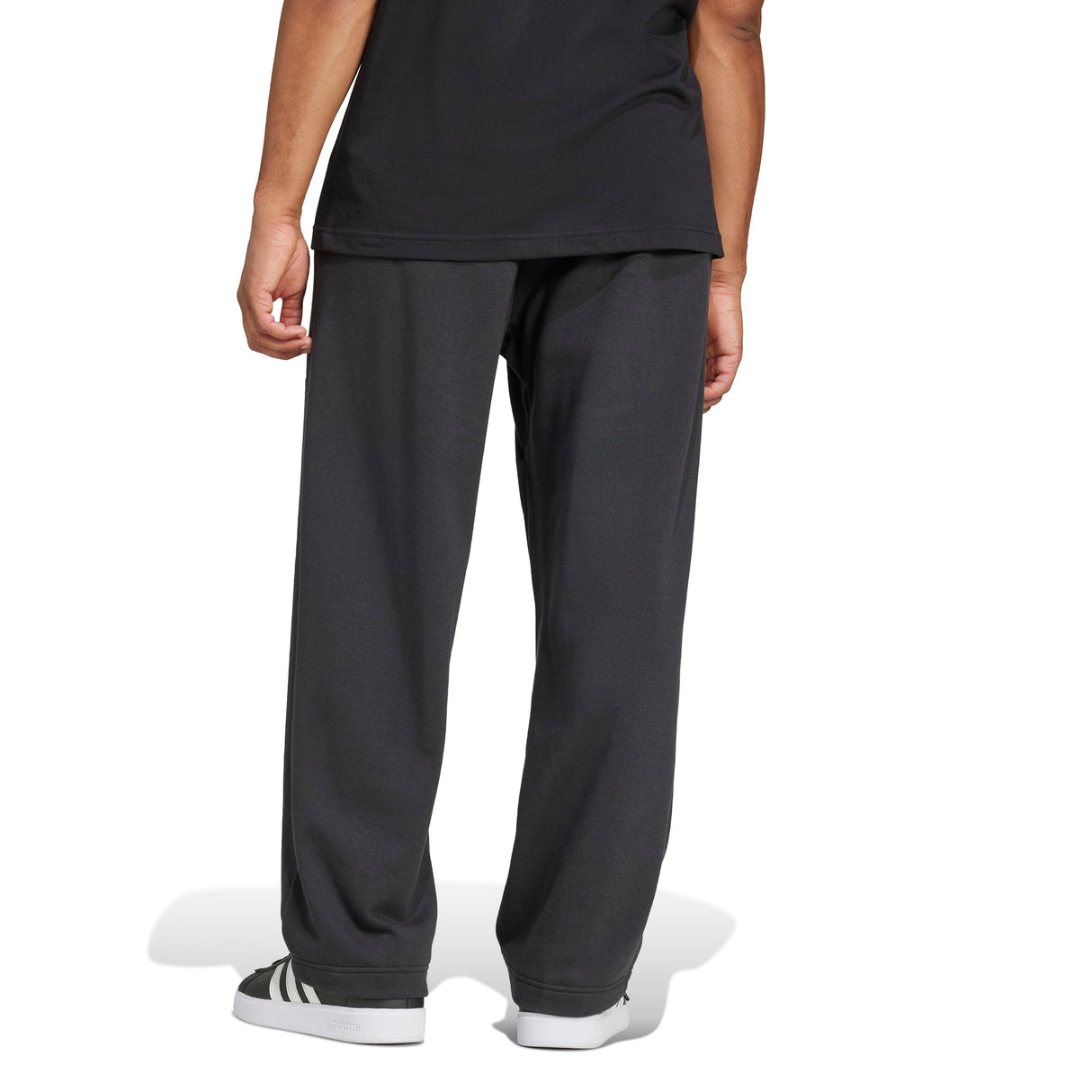 Essentials Wide Leg 3 Bar Logo Joggers