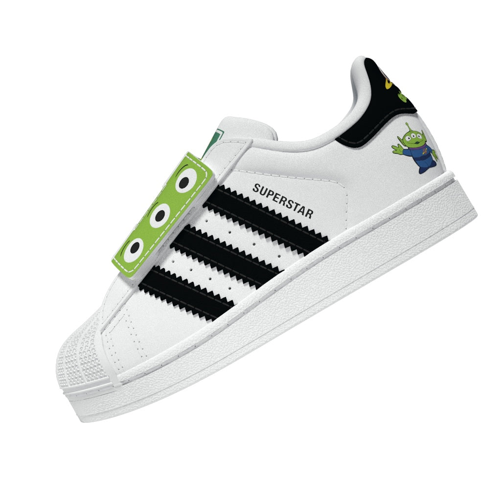 ADIDAS DISNEY PIXAR SUPERSTAR II COMFORT CLOSURE AR SHOES