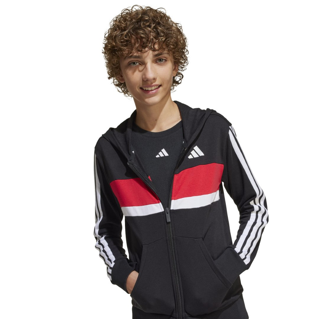 Seasonal Essentials Tiberio 3-Stripes French Terry Track Suit Kids