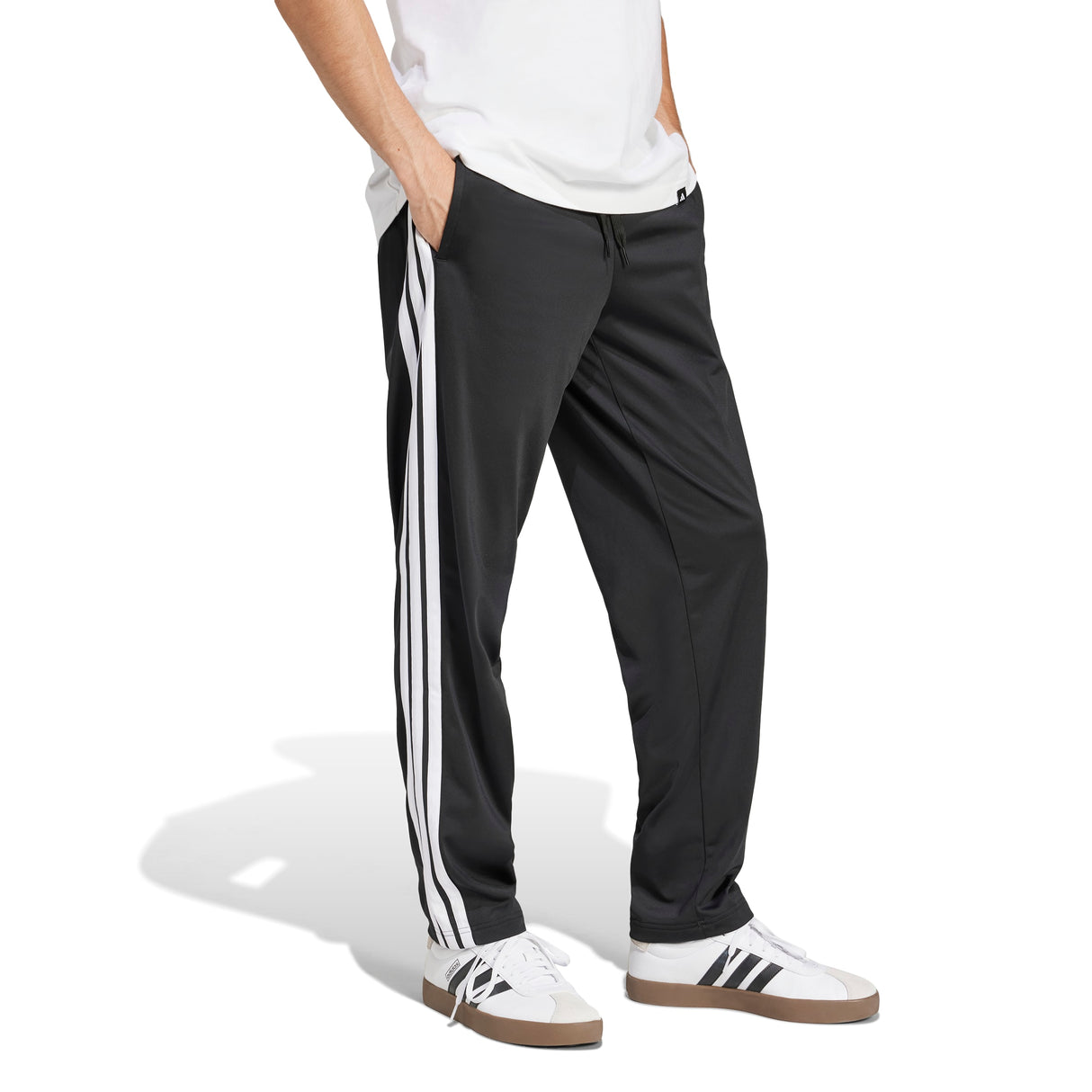 3-Stripes Tricot Regular-Fit Open Hem Track Tracksuit Bottoms