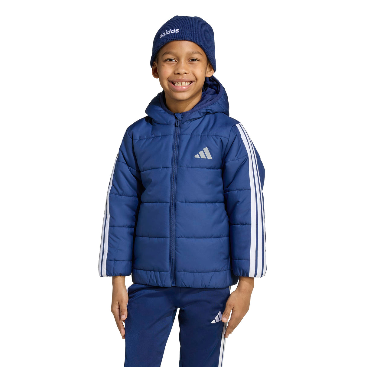 Essentials 3-Stripes Padded Jacket Kids