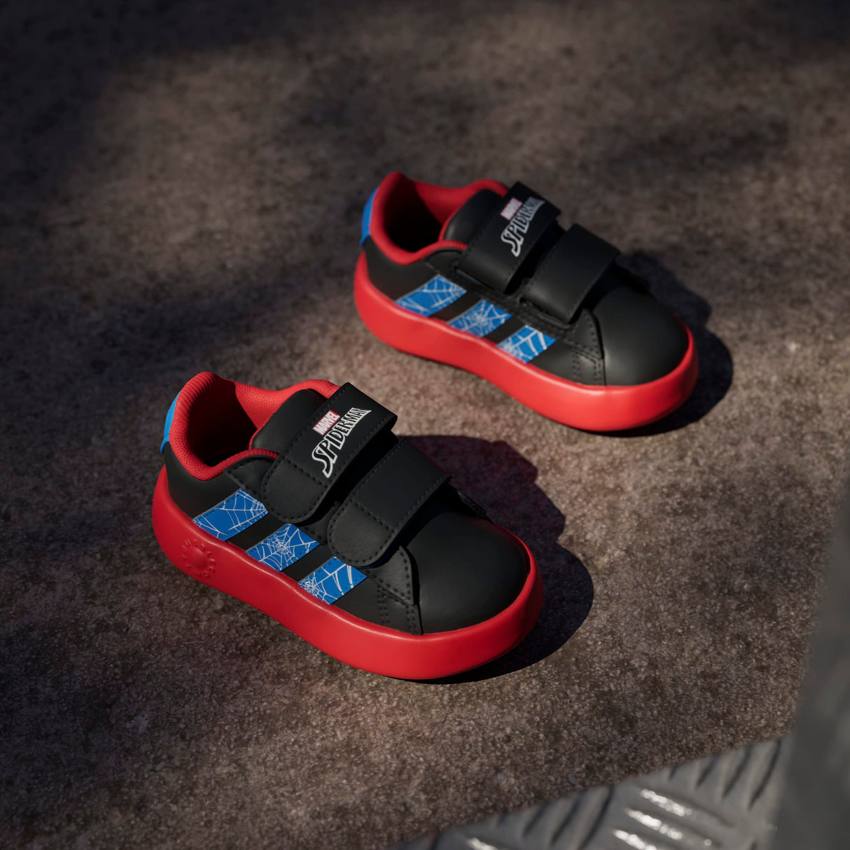 adidas x Marvel Spider-Man Grand Court Shoes Kids
