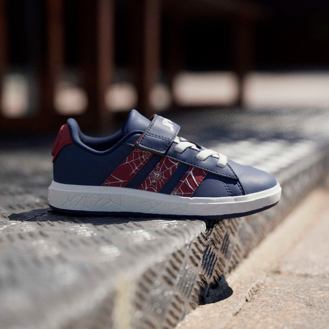 Adidas Marvel Spider-Man Grand Court Shoes